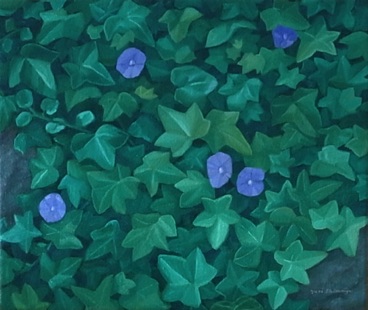 Ivy - Oil on canvas 25cmx30cm